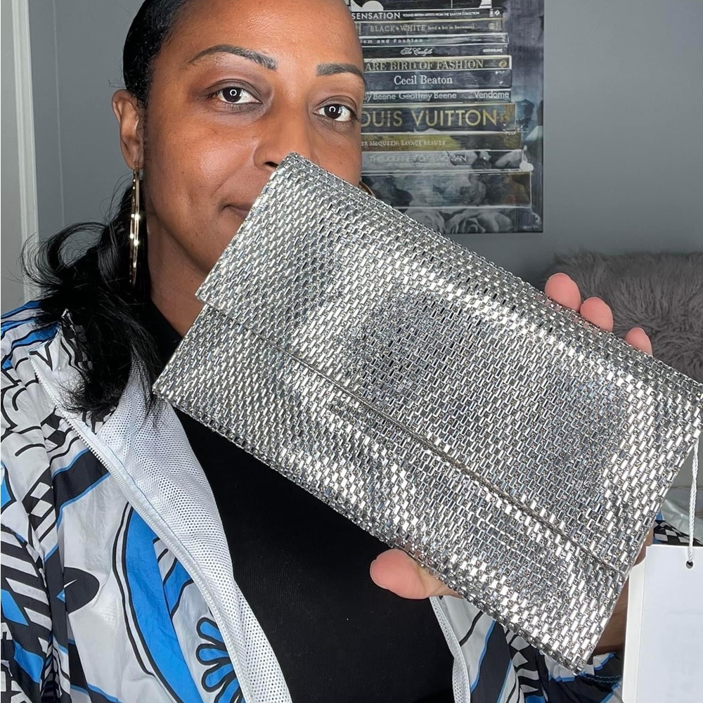 Rhinestone clutch NWT